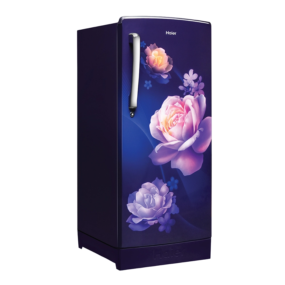 Haier 185L 2 Star Direct Cool Single Door Refrigerator with Toughened Glass Shelf - HRD-2062PMN-N